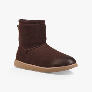 Ugg Classic Toggle Waterproof Men Classic Boots Brown (9324VJCHK)